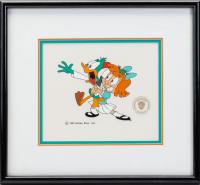 Original Production Cel from TINY TOONS MUSIC TELEVISION" Presented to WB Animation Exec in 1991, Steven Spielberg, Executive Pr