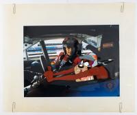 Dealer's Lot Of NASCAR and Looney Tunes: Five (5) Cels Tasmanian Devil and Jeff Gordon "NASCAR CELEBRATING" Chevy Monte Carlo