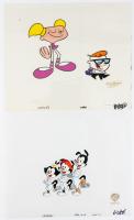 Two Warner Bros Cels from their Animated Television Series. ANIMANIACS and in a Co-Production with Hanna-Barbera. DEXTER'S LAB