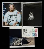 15 Signed Photographs from Various Astronauts and One Signed Cover