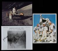 12 Signed Photographs from Various Astronauts