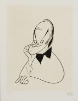 Hirschfeld, Al. "Bob Hope" Signed & Numbered Lithograph.