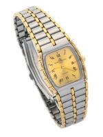 Ladies Baume & Mercier Acier Inox Stainless Steel and Gold Tone Watch, Quartz Movement