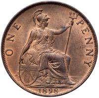 Great Britain. Pair of Pennies, 1898 - 2