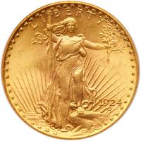 1924 $20 St. Gaudens