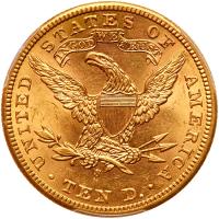 1907-S $10 Liberty