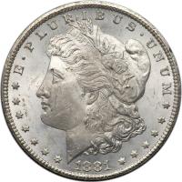 1881-CC Morgan $1