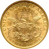 1891-S $20 Liberty - 2