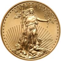 2009. American Gold $50.00 (1 ozt) Eagle