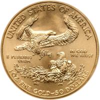 2009. American Gold $50.00 (1 ozt) Eagle - 2