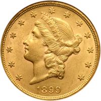 1899 $20 Liberty