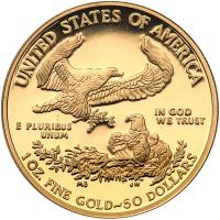 2011-W. American Gold $50.00 (1 ozt) Eagle Gem Proof - 2