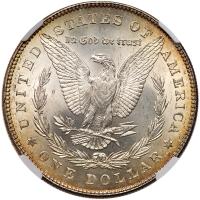 1878 Morgan $1. 7 Tail Feathers, Rev of 1878 NGC MS64 - 2