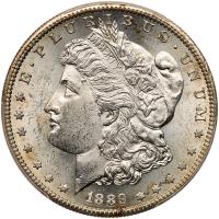 1889-S Morgan $1