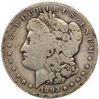 1893-S Morgan $1