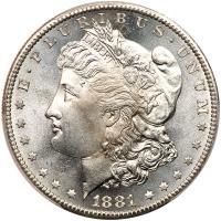 1881-S Morgan $1