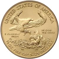 2011. Gold American Eagle $25.00 (Â½ ozt) Brilliant Uncirculated - 2