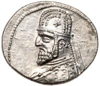 Parthian Kingdom. Orodes I, c. 80-77 BC. (4.18g), 86 BC