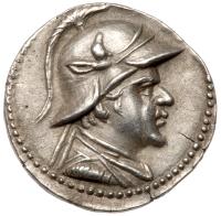 Baktrian Kingdom. Eukratides I. Silver Drachm (4.22g), ca. 171-145 BC