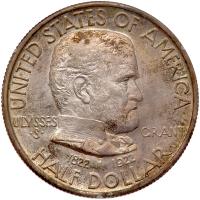 1922 Grant Half Dollar, no star