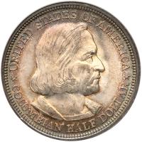 1893 Columbian 50C NGC MS65