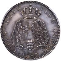 France. Silver Pattern Louis d'or de Calonne, 1787 - 2