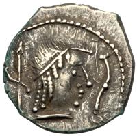 Arabia Felix, Himyartes. Silver Unit (2.80 g), 1st century AD