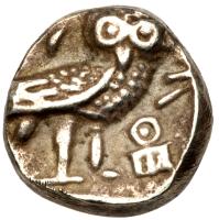 Arabia Felix, Sabaeans. Silver Drachm (4.92 g), late 4th-mid 2nd centuries BC. - 2