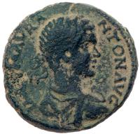 Samaria (Shomron-Sebaste). Caracalla, A.D. 198-217. AE 24 mm (14.78 G)