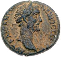 Gaba in Trachonitis. Antoninus Pius. Ã 25 (11.69 g), AD 138-161