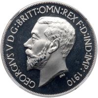 Great Britain. 1910-dated George V Fantasy 'Crown' of Five Shillings