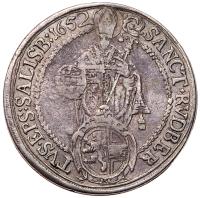 Austria: Salzburg. Box Taler, 1652