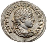 Elagabalus, 218-222 AD. Silver Denarius (3.17 g)