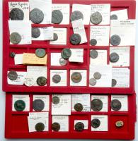 35-piece Collection of Roman Republic thru Late Roman Period