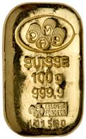 Switzerland. SUISSE 100G Gold Bar
