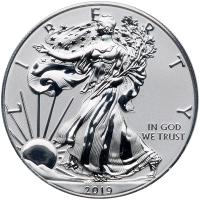 2019-S. Silver Eagle. Enhanced Reverse Proof