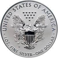 2019-S. Silver Eagle. Enhanced Reverse Proof - 2