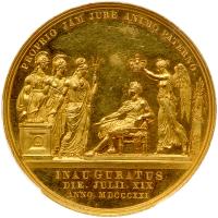 Great Britain. Coronation Gold Medal, 1821 - 2