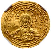 Basil II, Bulgaroktonos with Constantine VIII, AD 976-1025 Gold Nomisma (4.41g).