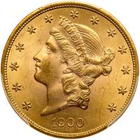 1900 $20 Liberty