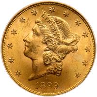 1899 $20 Liberty