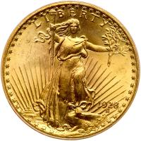 1928 $20 St. Gaudens