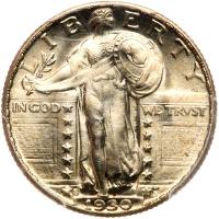 1930-S Liberty Standing 25C