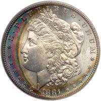 1881-S Morgan $1