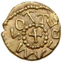 Great Britain. Early Anglo-Saxon Period, ca. 620-655. Gold Thrymsa - 2