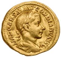 Gordian III, AD 238-244. Gold Solidus (3.42 g)