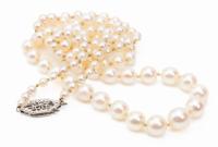 Fine String of Pearls Beautifully Color Matched and Graduated in Size 20" in Length. Perfect for the Young Woman