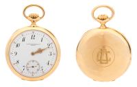 Beautiful 18K Yellow Gold Patek Philippe & Co. Open Face Pocket Watch, Extremely Fine ca. 1930s