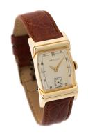 Gentleman's Hamilton "Scott" 14k Yellow Gold Wristwatch in Outstanding Condition, Scarce