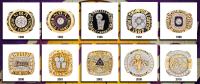 THE SHOWTIME COLLECTION: ALL 10 LOS ANGELES LAKERS CHAMPIONSHIP RINGS FROM THE DR. JERRY BUSS DYNASTY